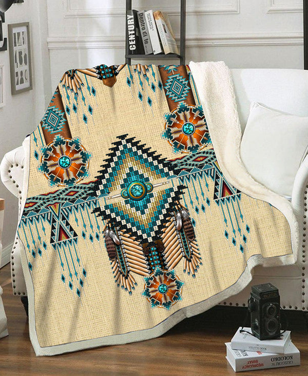 3D Native Fleece Blanket