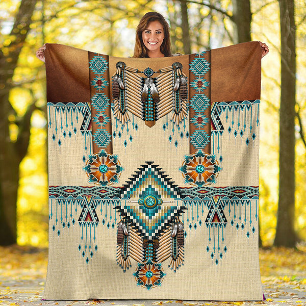 3D Native Fleece Blanket