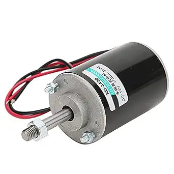 Mini 12V CW/CCW Permanent Magnet DC Motor Reversible Electric Gear Motor High Speed Low Noise for DIY Generator(DC 12V 3500RPM)