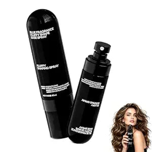 Peach-Scented Volumizing & Setting Spray for Lightweight,Fluffy Shaping Spray Effortless Natural Lift, Resilient All-Day Hold
