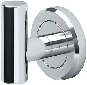 Gatco 4245 Latitude II Single Robe Hook, Wall Mounted Bathroom Towel & Robe Hook, Chrome Finish