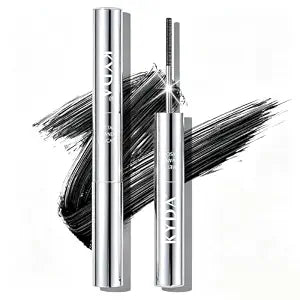 Black Metal Wand Mascara for Older Women 60 Plus, Natural Length Thick Lash
