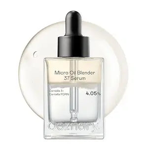Micro Oil 37 Serum for Plumping & Glowing Skin with 4.05% CICA-PDRN for Faster and Deeper Barrier Repair and 6 Centella to Soothe Irritation Inside OutㅣKorean Skincare – 1.01 fl oz / 30ml