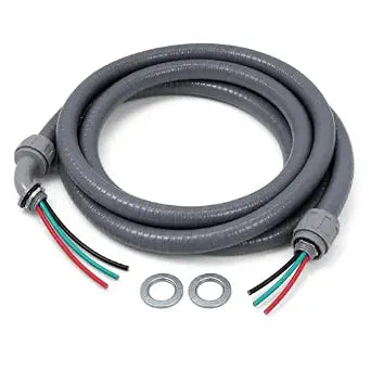 Nonmetallic Flexible Conduits AC Disconnect Box Outdoor Electrical Whip Kit