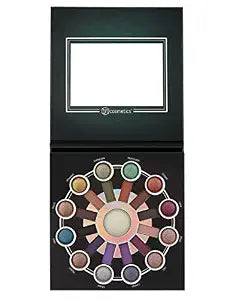bh Cosmetics, 25 Color Face Palette, Eyeshadow & Highlighter Palette, Baked Pigment, 14 oz