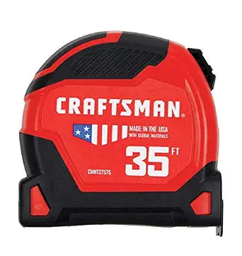 CRAFTSMAN Tape Measure, PROREACH, 35-Foot (CMHT37575S)