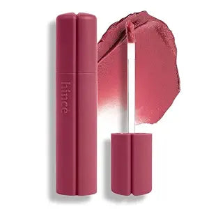 HINCE Nu Blur Tint - Creamy Velvet Matte Lip Tint with Soft-Focus Blur Finish, Airy Whipped Mousse Texture, Lightweight Buildable Korean Lip Stain, Non-Drying Long-Lasting Color, 0.13 oz. (WILD,08)