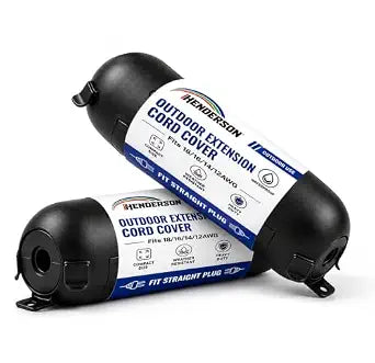 2 Pack Outdoor Extension Cord Cover IP44 Waterproof Safety Cover