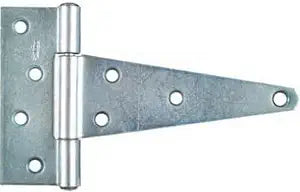 National Hardware Extra Heavy Duty T-Hinge, 6 in, Steel, Zinc Plated