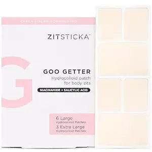 ZitSticka Large Pimple Patches for Face and Body, 9 Count