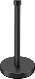 VOTZAAQ Black Paper Towel Holder, Countertop with Sturdy Non-Slip Base