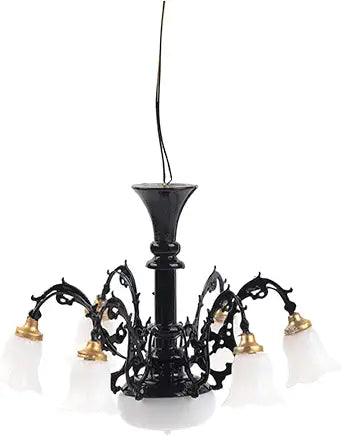 Angoily Miniature Ceiling Light Mini Chandelier for Dollhouse Miniature Lighting Tiny House Lamp Mini House Decor Doll Chandeliers 2.55 X 2.55 X 1.77 in 1 piece
