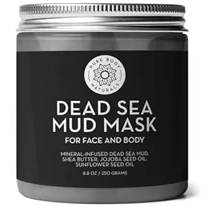 Dead Sea Mud Mask, 8.8oz - Clay Face Mask for Acne, Blackheads & Oily Skin