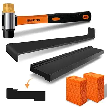 NAACOO Laminate Flooring Tools, Universal 4 in 1 Floor Installation Kit