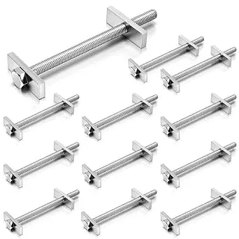 12 Pcs 1/4" X3-1/2 Countertop Miter Connector Joint Fastener