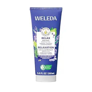 Weleda Aroma Essentials Relax Creamy Body Wash, Parabens Free, 6.8 Fluid Ounce (Pack of 1)