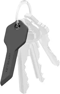 KeySmart Safe Box Opener - Key-shaped Safe Package Opener For Everyday Carry, with Finger Protection Fits Perfectly on Keychain or Inside a KeySmart (Black)