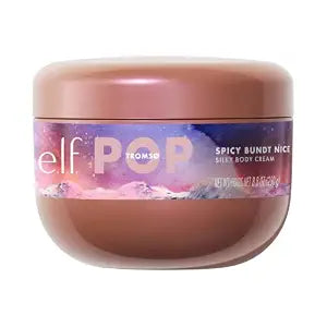 e.l.f. POP Holiday Tromsø Silky Body Cream, 2.8 Oz