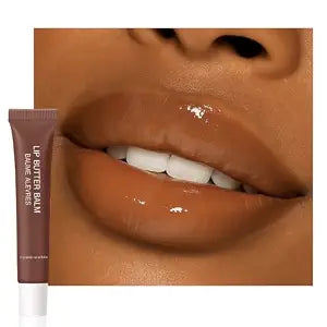FeiCuiYun Summer Lip Butter Lip Balm, Ultra-Hydrating Natural Vegan Lip Balm, Sheer-Tinted Shine & Hydration, Soothes & Softens Dry Lips Skincare, Bálsamo labial hidratante #08 Iced Coffee