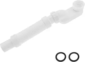 Bathtub Shower Drain Pipe, Low Profile Flat 1 1/2 p Trap Kit