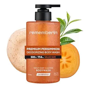 Persimmon Body Wash for Aging & Nonenal Odor (17.6 oz / 500g)