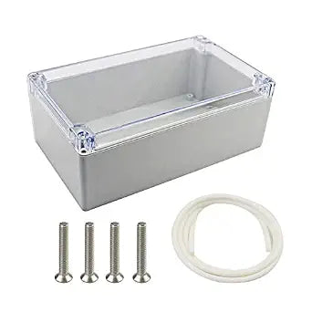 Plastic Electronic Project Box IP65 Waterproof Junction Box Enclosure Case Box Clear Cover 156 x 90 x 60 mm