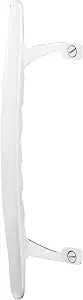 Prime-Line C 1196 6-5/8 In. White Painted Diecast Sliding Patio Door Pull Handle (Single Pack)