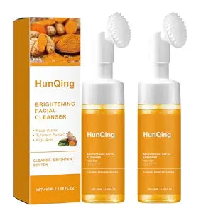 2 Pcs Turmeric Foaming Face Wash