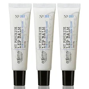 C.O. Bigelow My Favorite Lip Balm Tubes, Pack of 3 Bulk Lip Balm Tubes