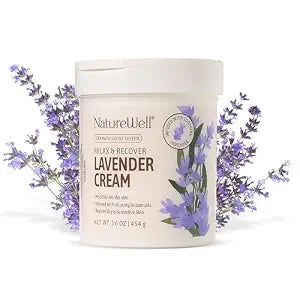 NatureWell Lavender Relax & Recover Moisturizing Body Cream, 16 Oz