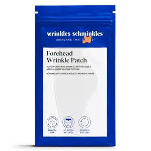 Wrinkles Schminkles Reusable Silicone Forehead Wrinkle Patches, Pack of 1