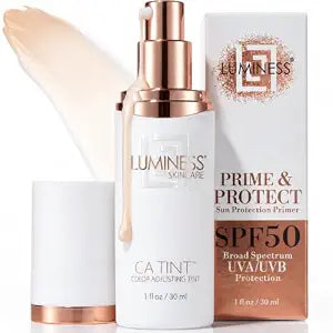 LUMINESS CA Tint - Color Adjusting Tinted Moisturizer + SPF50 2PC Kit ï¿½ï¿½ï¿½ï¿½ï¿½ï¿½ï¿½ï¿½ï¿½ Hydrating Skin Tint w/Sheer Coverage, Lightweight Daily Face Moisturizer, Includes Broad Spectr