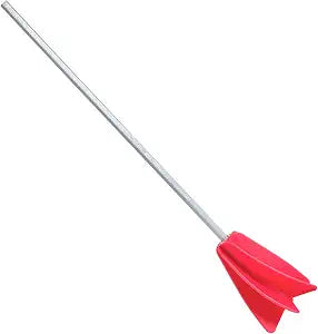 Edward Tools 5 Gallon Paint Mixer Drill Attachment - Quick Mix No Splash - Heavy Duty Plastic Mixer Head with Metal Hex Shaft for Standard 3/8 Drills - Resin Mixer,Epoxy Mixer in 5 Gallon Bucket