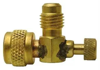 C&D CD5050 Reduced Size Thumb-Screw Flow-Control Valve for 1/4" m. Flare Access Fitting