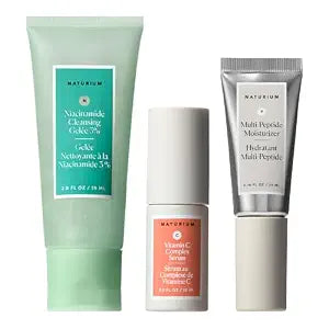 Naturium Skincare Starter Set, 3-Piece Skincare Routine, Limited Edition