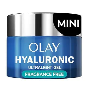 Olay Regenerist Hyaluronic + Peptide 24 Gel Face Moisturizer, Fragrance-Free, Trial Size, .5 oz