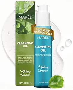 MAREE Gentle Centella Cleansing Oil - Oil Cleanser for Face Makeup Remover