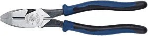 Klein Tools J213-9NE Streamlined High Leverage Side Cutting Pliers, 9-Inch