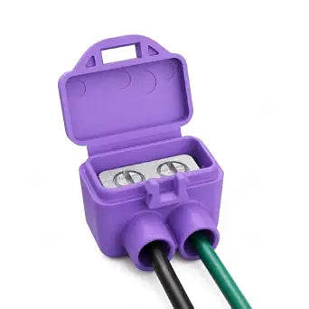2-Port Aluminum-to-Copper Wire Connectors, 5 Pack Screw Terminal Electrical Wire Connectors, Pre-Filled with Oxide Inhibitor for Solid & Stranded Wires, Residential & Industrial Wiring