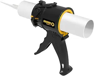 SILIGUN Gen-3 Compact Caulking Gun - No Drip Caulk Gun - Patented Design - Lightweight ABS Frame