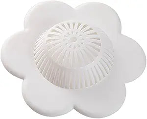 Hair Catcher Silicone Hair Stopper Shower Drain Covers with Suction Cups Suit for Bathroom Bathtub and Kitchen 1 Pack
