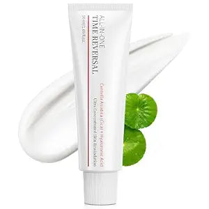Time Reverse Cream for Face Moisturizer 1.69 Fl Oz: Korean Skin Care, Gentle Cica Repair Barrier & Soothe Wrinkles - Firming with Collagen & Hyaluronic Acid - Non-Irritating for Women Sensitive Skin