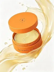 bewants Deep Toning Glutathione Eye Serum Patch | Korean Retinol and Caffeine Eye Patches | Advanced Glutathione Skincare Gel Patch | 60 Undereye Mask Patches