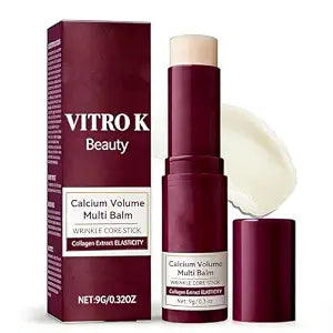 Aluckgood Pdrn Collagen Stick, Beauty Stick, Beauty Calcium Multi Balm Stick,Korean Skin Care Collagen Wrinkles Face Eye treatment Balm, for All Skin Types (1PCS)