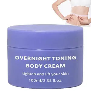 Overnight Toning Whip, for Smooth Skin Tightening Cream for Body 3.38 Fl Oz