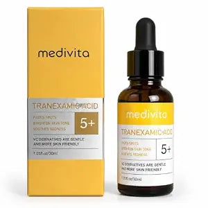 Tranexamic Acid Serum 5% for Face, Dark Spot & Uneven Skin Tone Care, with Niacinamide, Hyaluronic Acid & Vitamin B5, Hydrating Korean Skincare, Fragrance Free, 1 fl oz (1 fl oz)