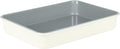 Sur La Table Kitchen Essential Bake Sale 9 X 13 Inch PFOA, PFAS, PTFE Free Nonstick Roaster/Cake/Baking Pan - Linen White