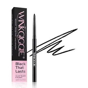 Black Eyeliner No Budge Retractable Eye Liner, Creamy Pigmented & Waterproof Creates Bold & Defined Lines Vegan & Cruelty-Free Easy to Apply ï¿½ï¿½ï¿½Bl