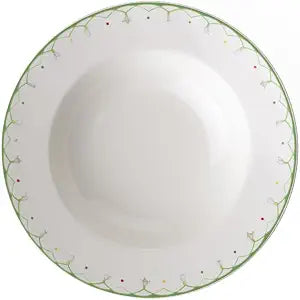 Villeroy & Boch Colourful Spring Rim Soup Bowl, Premium Porcelain, Made in Germany, 15.25 oz