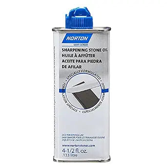 Norton Knife Sharpener Stone Oil & Honing Oil for Tools and Knife Sharpening Stone, 4.5 OZ